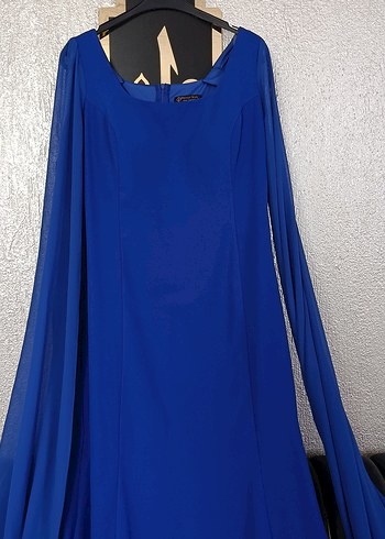 saks Mavisi Abiye Elbise - Görsel 2