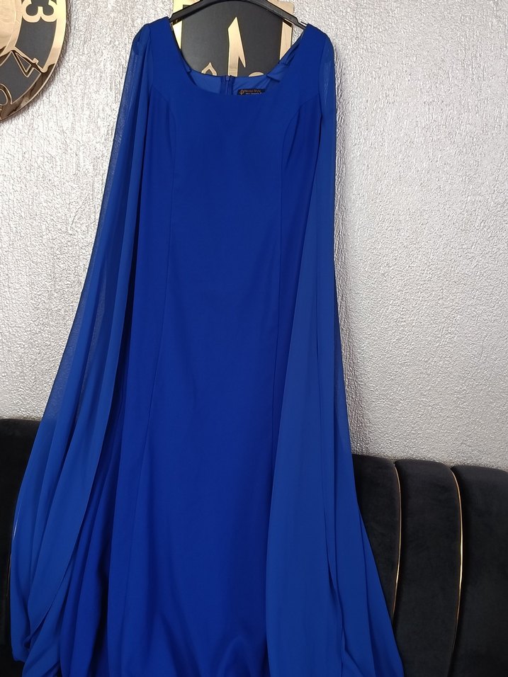 saks Mavisi Abiye Elbise - Görsel 3