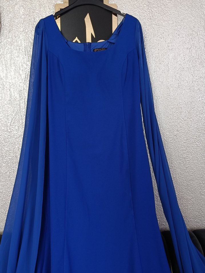 saks Mavisi Abiye Elbise - Görsel 2