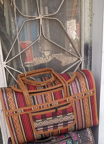  Beden çeşitli Renk 3 lü set çanta