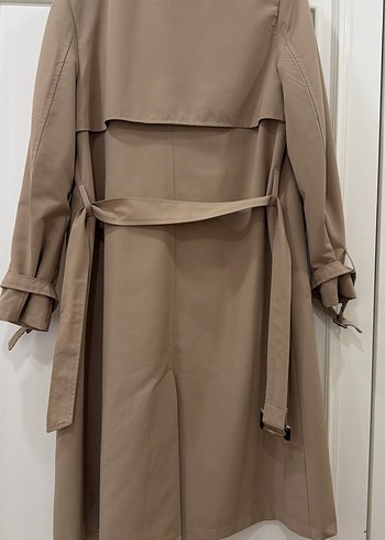 Bej Midi Kadın Trençkot - Görsel 3