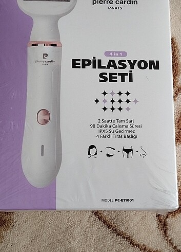 Pierre vardım. Epilasyon Aleti