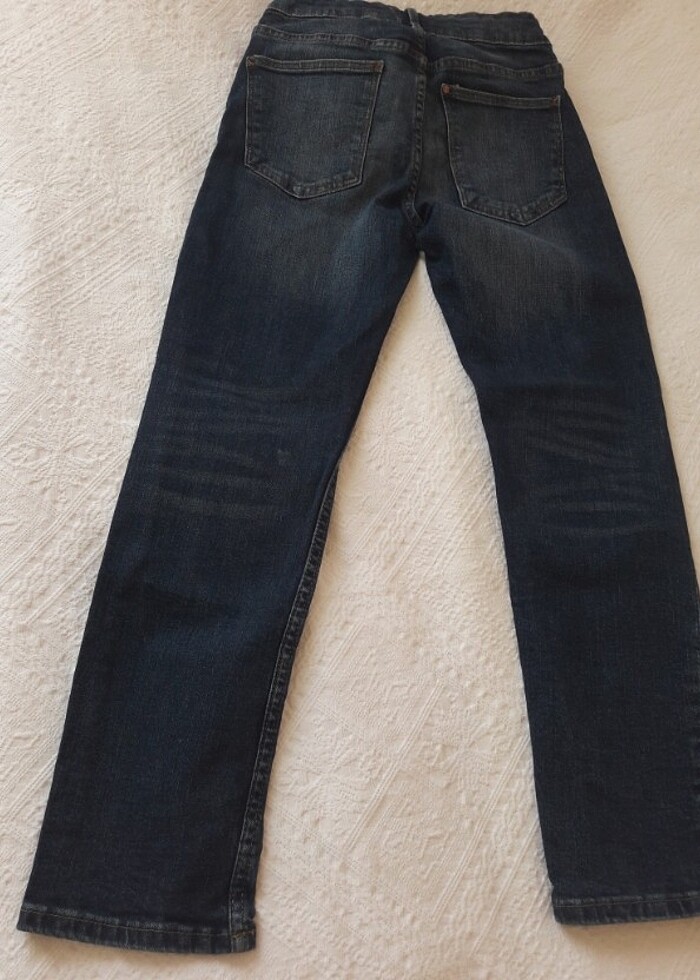 Kız çocuk jean pantolon - Görsel 3