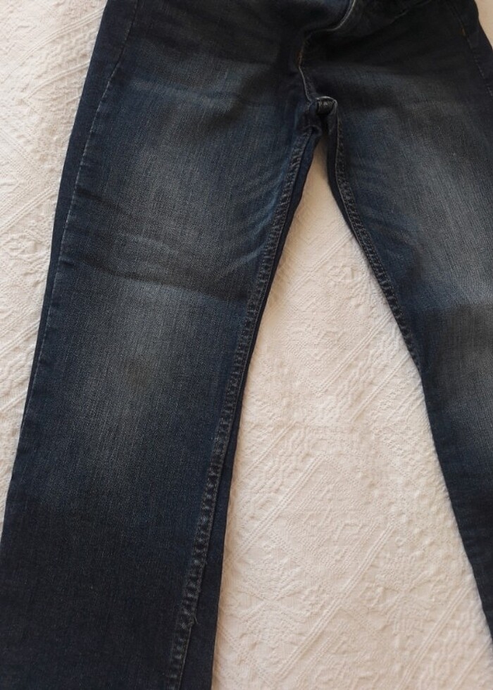 Kız çocuk jean pantolon - Görsel 4