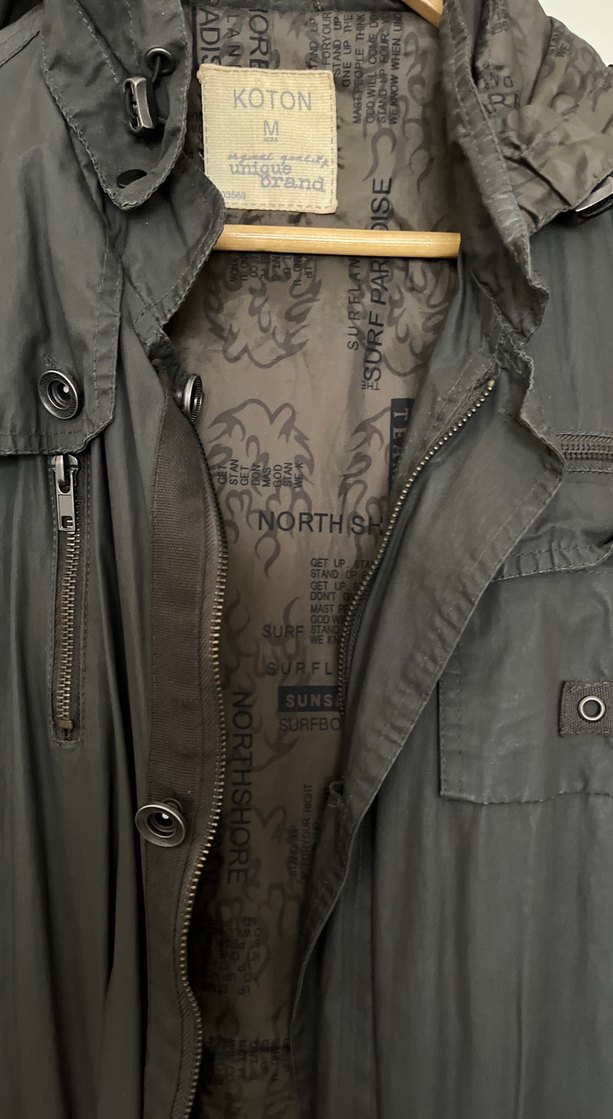 Erkek trençkot - Görsel 2