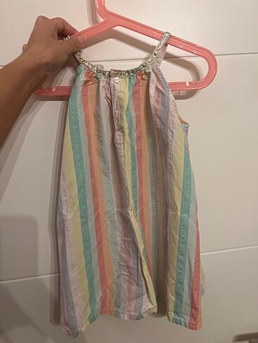 H&M H&M pastel renkli elbise