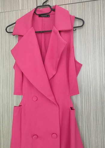 Pembe Kolsuz Elbise/Abiye