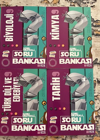Soru Bankası Seti - 6 Farklı Konu