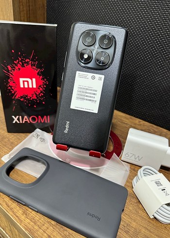 NOTE 14 PRO 5G 256Gb 8+8RAM SIFIR HER ŞEYİ DAHİL KUTULU KAYITLI
