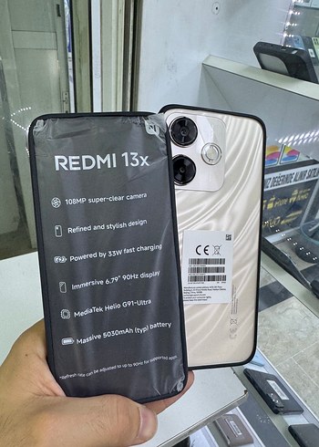 Xiaomi REDMİ 13X 256GB 16RAM SIFIR HER ŞEYİ DAHİL YD KAYITLI