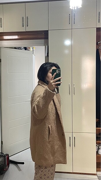l Beden camel Renk Koton kaban