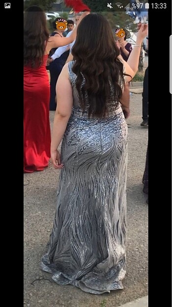 Pullu abiye - Görsel 6