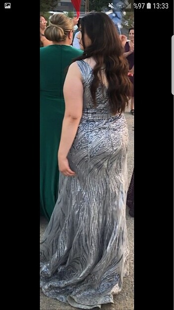 Pullu abiye - Görsel 7