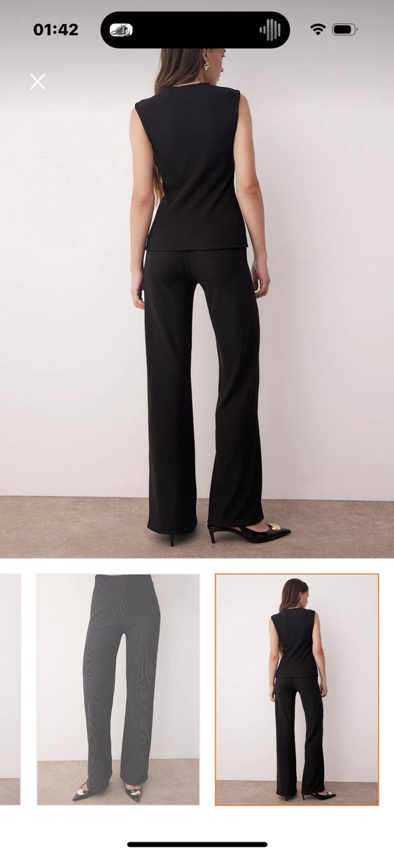 Siyah Kadın takım - Görsel 4