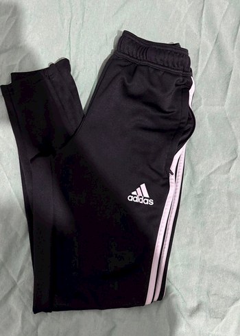 Erkek Siyah Adidas Fermuarlı eşofman takımı - Görsel 5