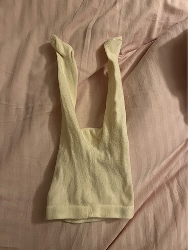 Bebek Krem Rengi Külotlu Çorap - Görsel 3