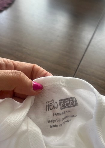HelloBaby Hello Baby Beyaz Bebek Zibin