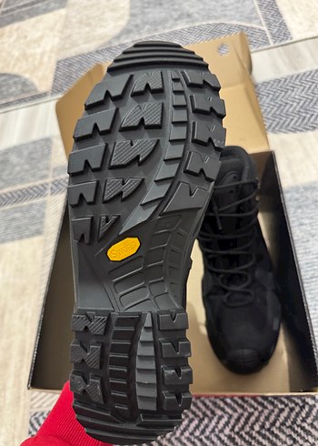 Siyah Kamuflaj Desenli Erkek Biker Bot - Görsel 4