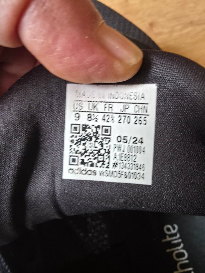 Adidas Siyah Spor Ayakkabı — görsel 6/7