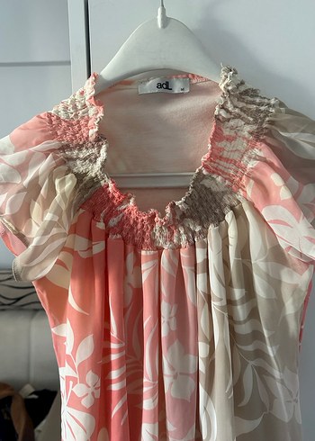 Pembe Bohem elbise - Görsel 6