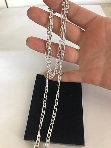Beden 925 AYAR GÜMÜŞ ERKEK FİGORA MODEL KOLYE
