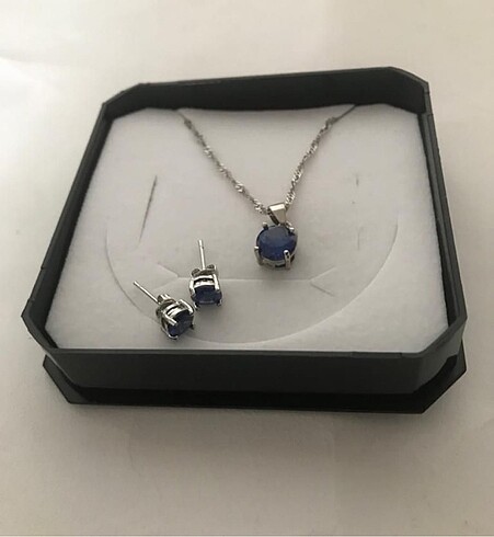 Beden 925 AYAR GÜMÜŞ ZİRKON TAŞLI SET