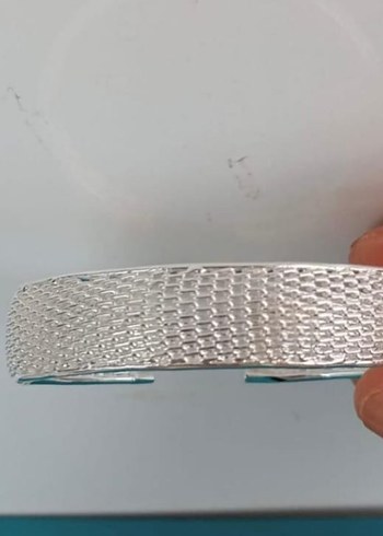 925 AYAR GÜMÜŞ HASIR MODEL BİLEZİK