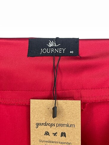 40 Beden kırmızı Renk Journey Kalem Etek %70 İndirimli.