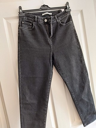 siyah mom jean 