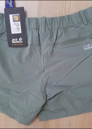 Jack Wolfskin Jack Wolfskin Rahat Kesim Yeşil Mini Şort