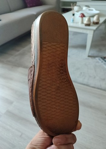 40 Beden kahverengi Renk Kahverengi Kadın terlik