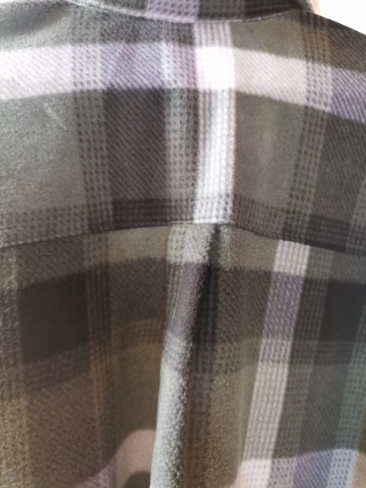 Gri Ekose Desenli Erkek Gömlek - Görsel 4