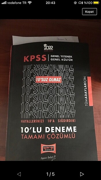 Kpss kitabı