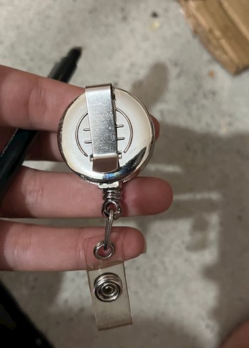 Gri Altın Erkek Rozet - Görsel 3