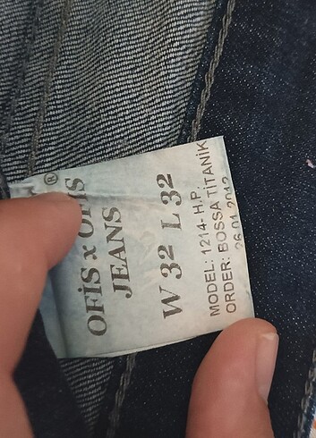 32 Beden Kot pantolon