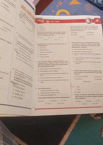 Beden AYT Tarih Soru Bankası - Funda Oğuz