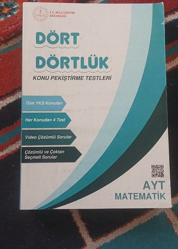 AYT Matematik Dört Dörtlük Konu Pekiştirme Testleri