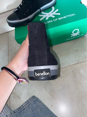 Benetton Benetton Siyah Kadin Ayakkabı