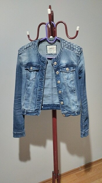  Crop Kot Ceket 