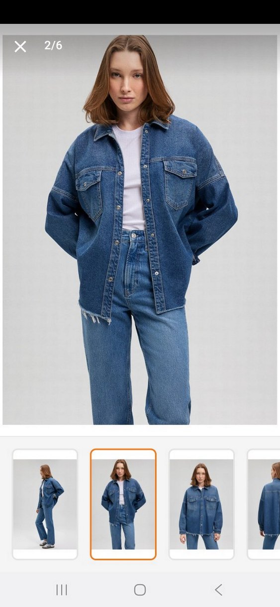 Mavi Jeans Fiona Denim Kadın Ceket - Görsel 2