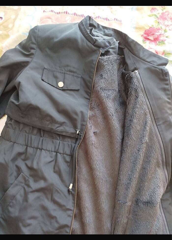 Tuğba venn içi kürklü parka - Görsel 3