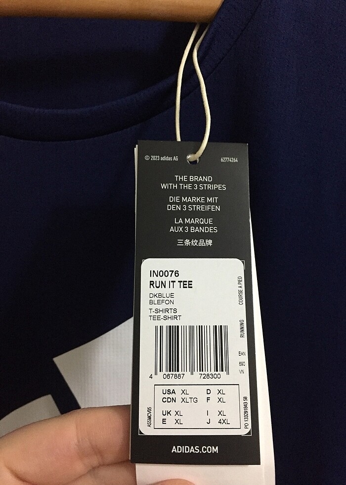 Orijinal Adidas tshirt - Görsel 2