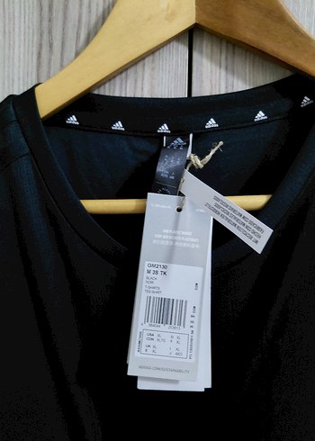 l/xl Beden siyah Renk Adidas Siyah Erkek Atlet Tişört