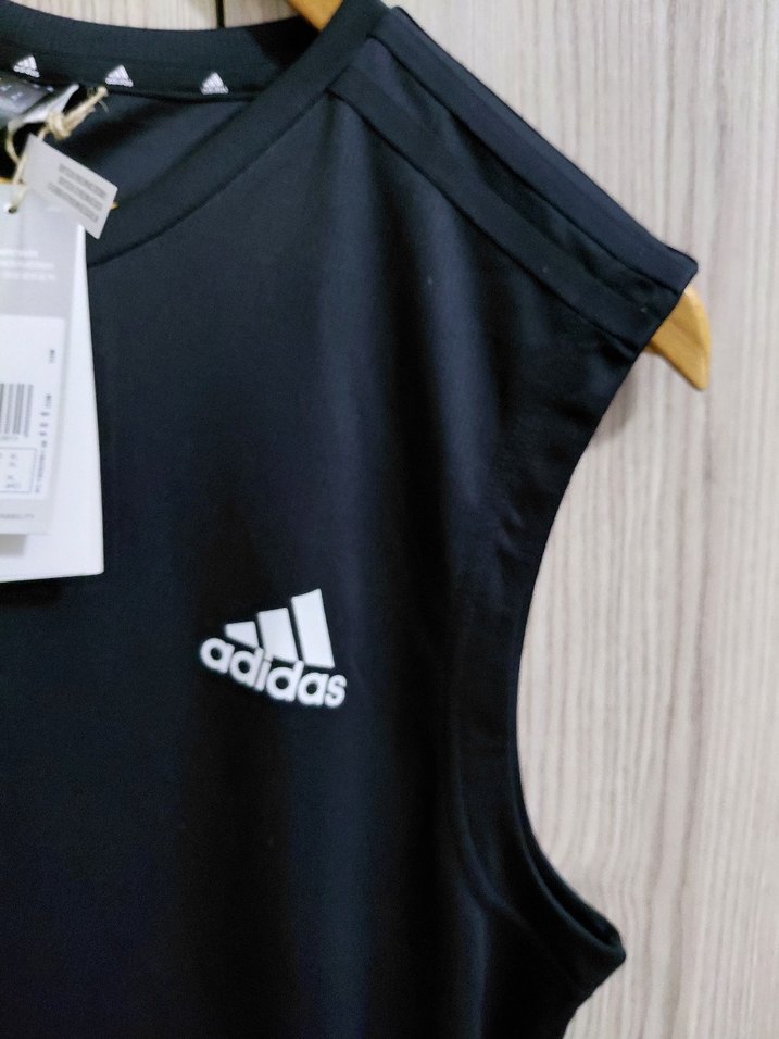 Adidas Siyah Erkek Atlet Tişört - Görsel 2