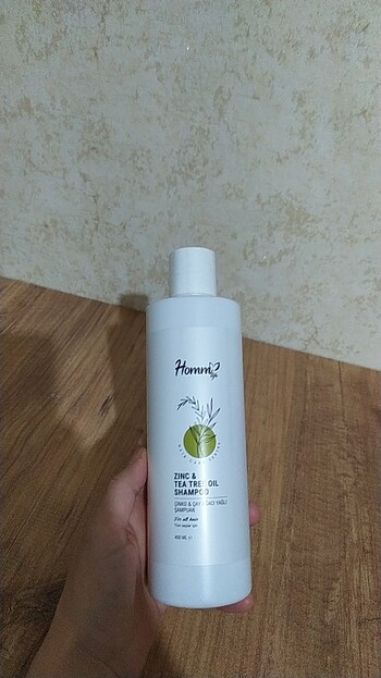 Çinko & çay ağacı yağlı şampuan 