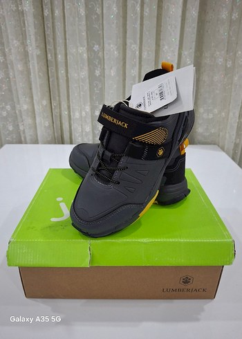 32 Beden gri Renk Lumberjack erkek çocuk outdoor ayakkabı
