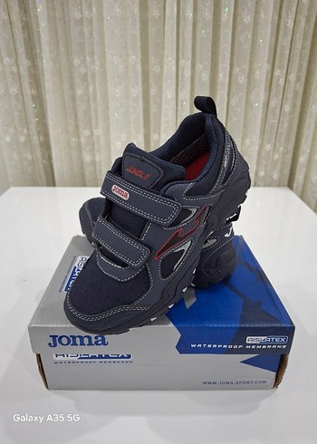 33 Beden lacivert Renk Joma Erkek Çocuk Spor Outdoor Ayakkabı Velcro