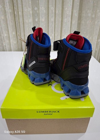 26 Beden Lumberjack waterproof led ışıklı bot
