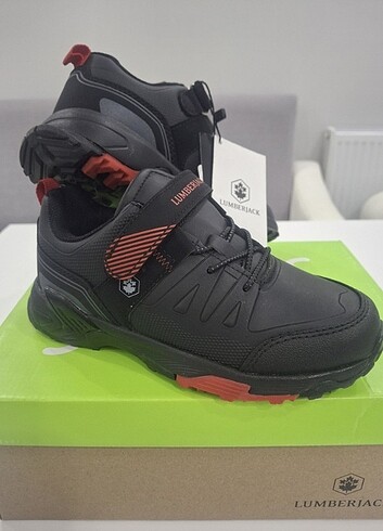 31 Beden siyah Renk Lumberjack erkek çocuk outdoor ayakkabı