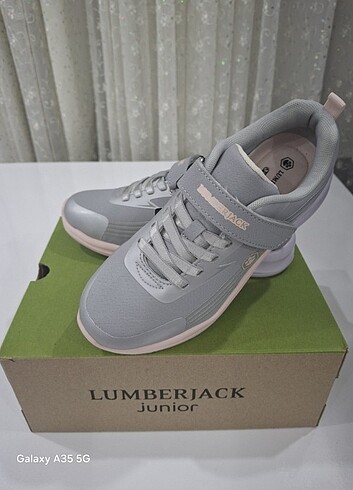 35 Beden gri Renk Lumberjack kız çocuk spor ayakkabı